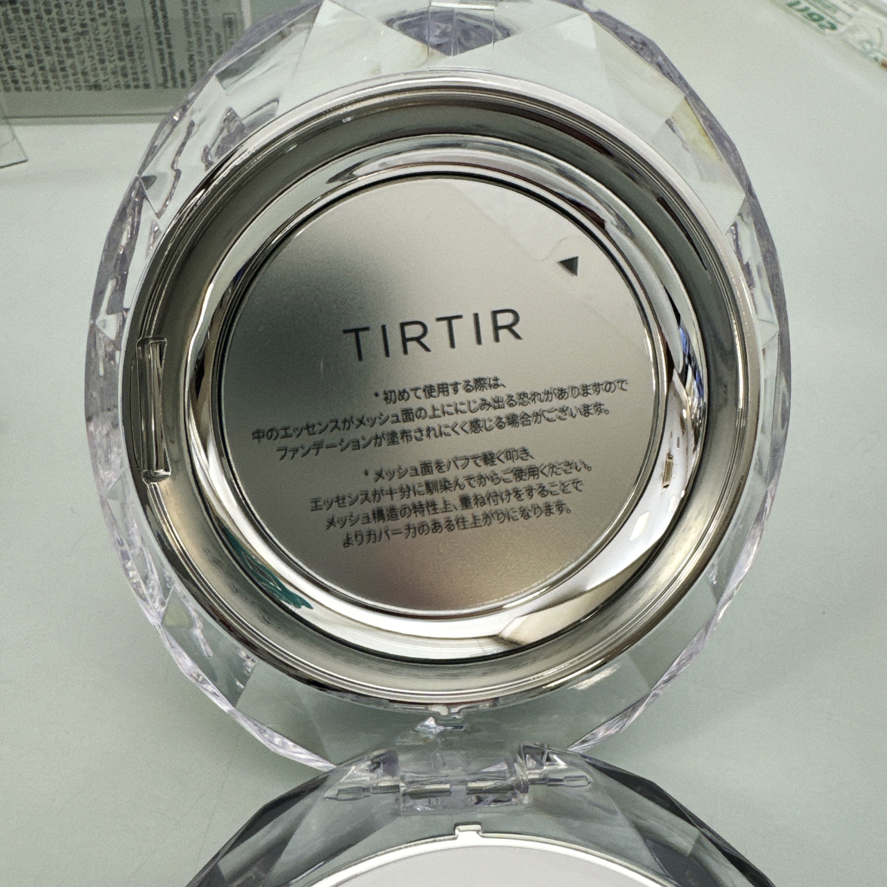 マスクフィット クリスタルメッシュクッション/TIRTIR(ティルティル)/クッションファンデーションを使ったクチコミ（2枚目）