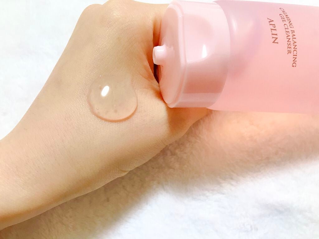 ピンクティーツリージェルクレンザー/APLIN/その他洗顔料を使ったクチコミ(5枚目)