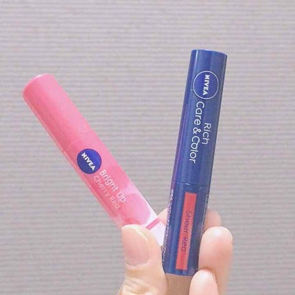 ニベア リッチケア&カラーリップ/ニベア/リップクリームを使ったクチコミ(1枚目)