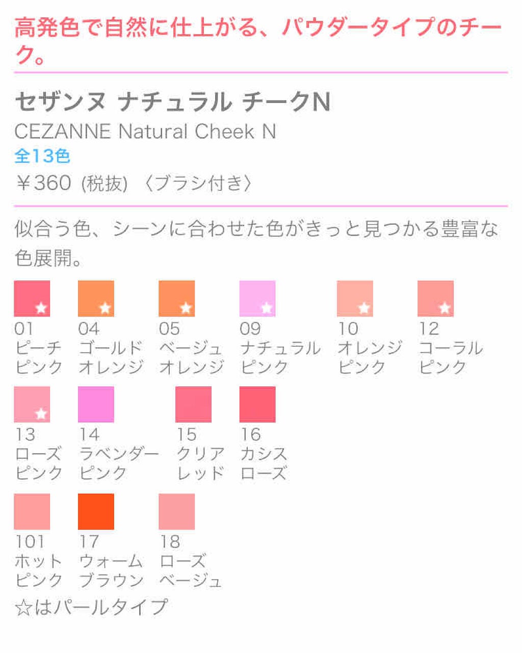 ナチュラル チークN/CEZANNE/パウダーチークを使ったクチコミ(4枚目)