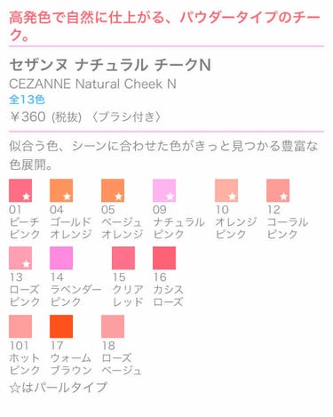 ナチュラル チークN/CEZANNE/パウダーチークを使ったクチコミ（4枚目）