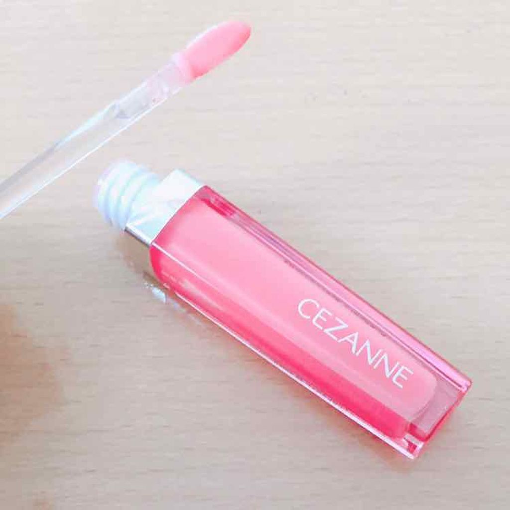 ジェルグロスリップ/CEZANNE/リップグロスを使ったクチコミ(2枚目)