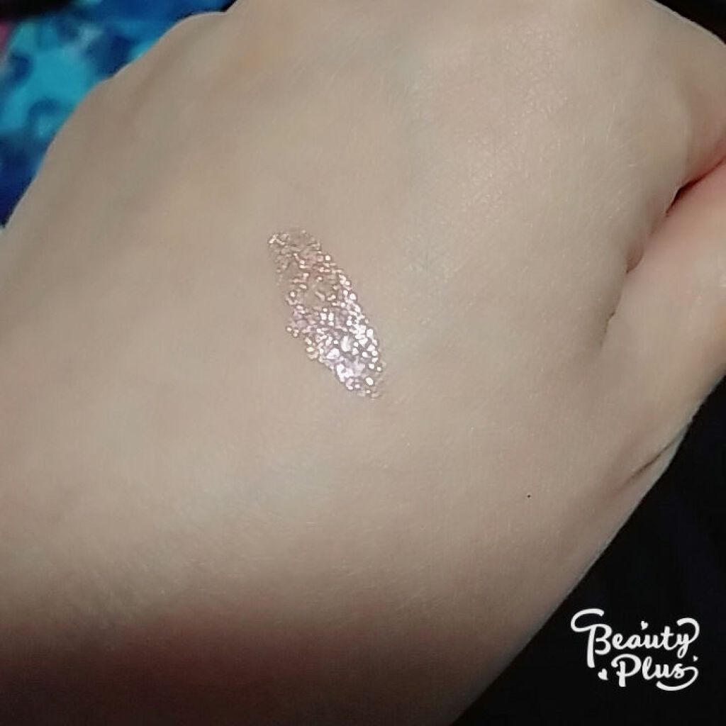 リキッド グリッター シャドウ/rom&nd/グリッターを使ったクチコミ(2枚目)