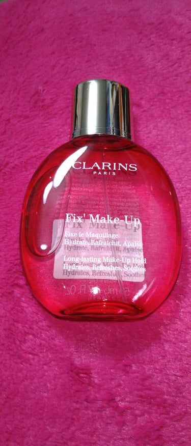 フィックス メイクアップ 50ml/CLARINS/ミスト状化粧水を使ったクチコミ（1枚目）