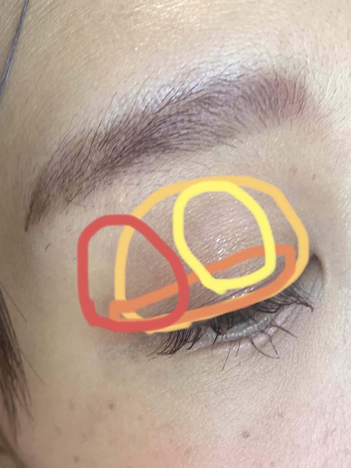 ハーシー プレイカラーアイズミニ/ETUDE/アイシャドウパレットを使ったクチコミ（3枚目）