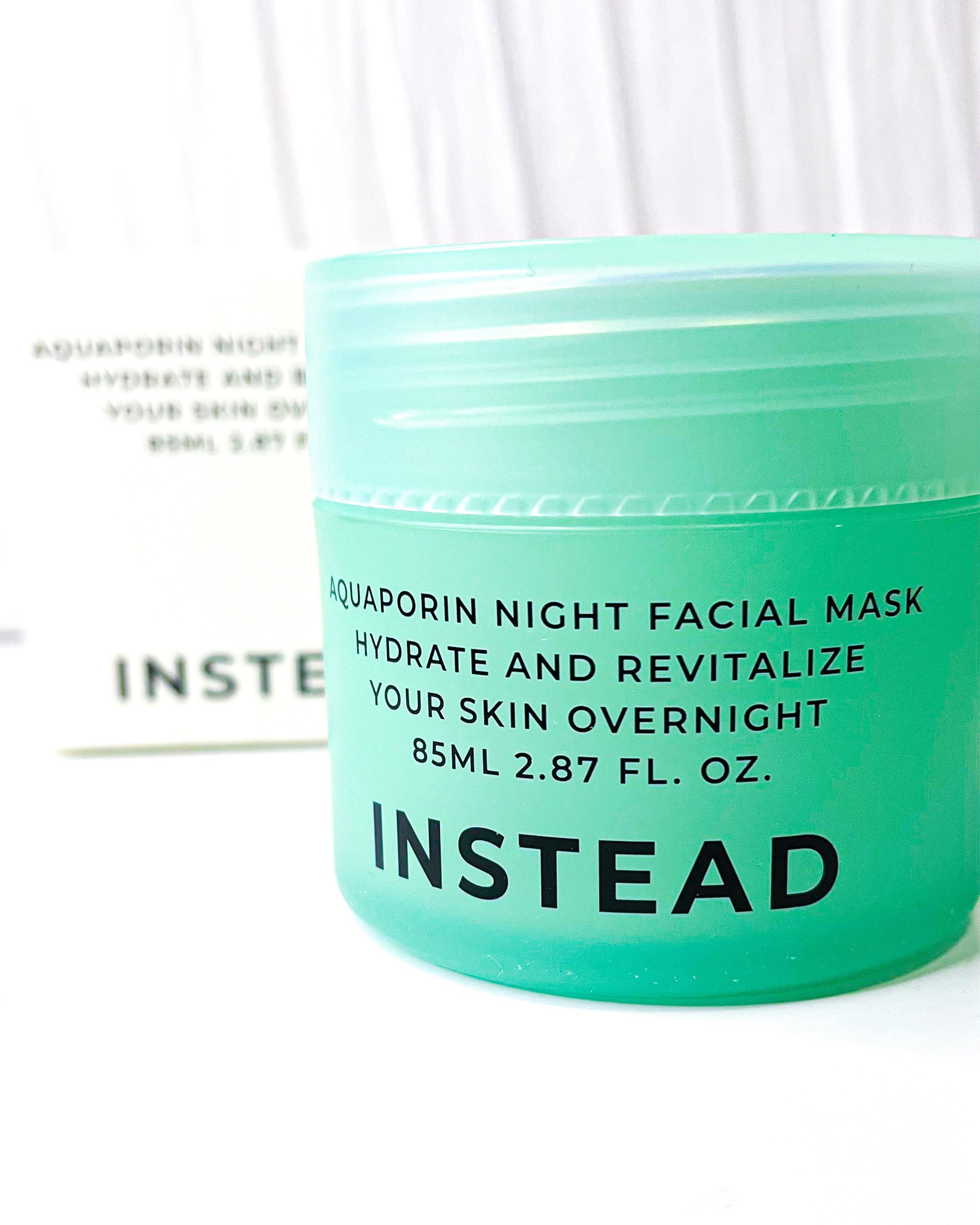 アクアポリン ナイト フェイシャル マスク/INSTEAD/フェイスクリームを使ったクチコミ（2枚目）