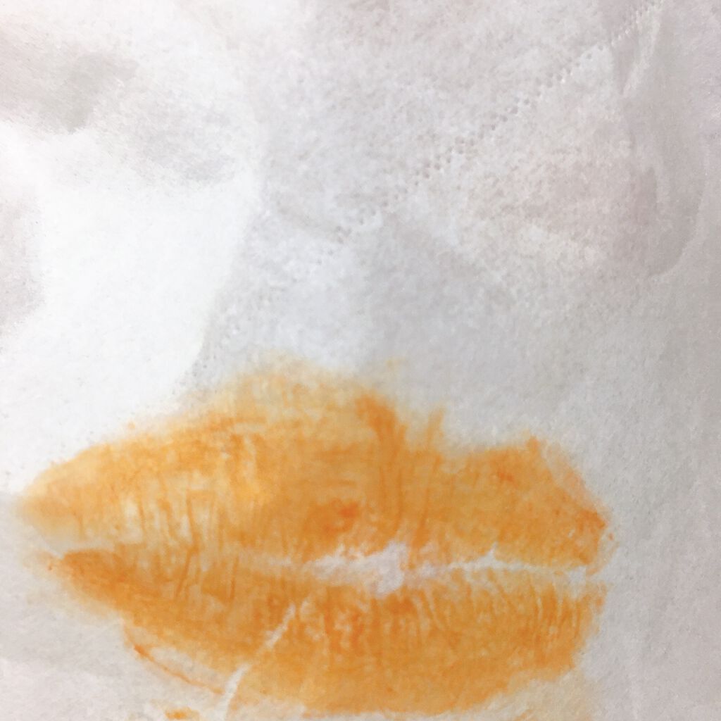 メルティールミナスルージュ（ティントタイプ）/キャンメイク/リップティントを使ったクチコミ（3枚目）