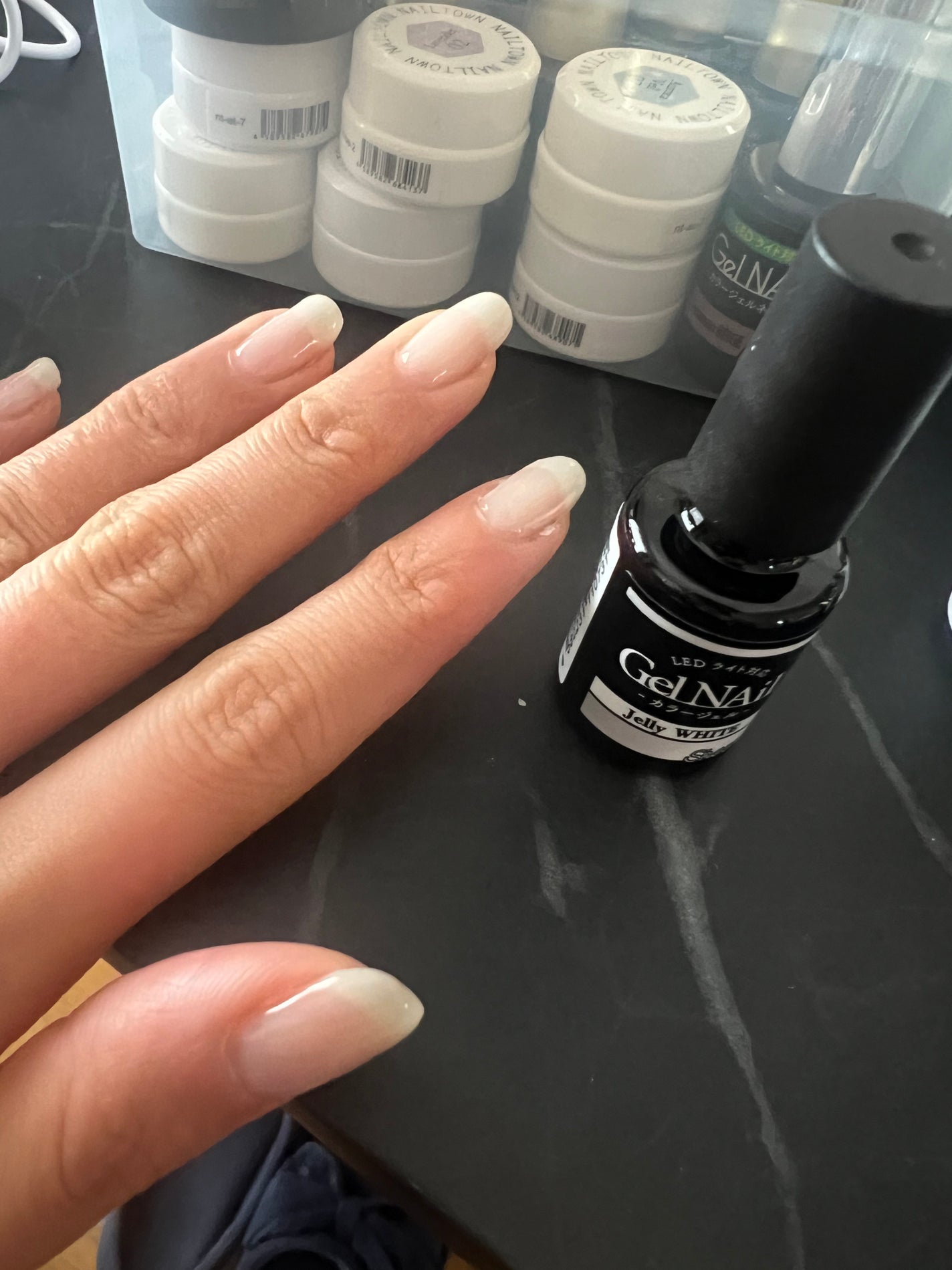 ジェルネイル(ライト対応)/セリア/ジェルネイルを使ったクチコミ(3枚目)