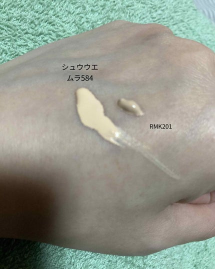 (旧)アンリミテッド ラスティング フルイド/shu uemura/リキッドファンデーションを使ったクチコミ(2枚目)