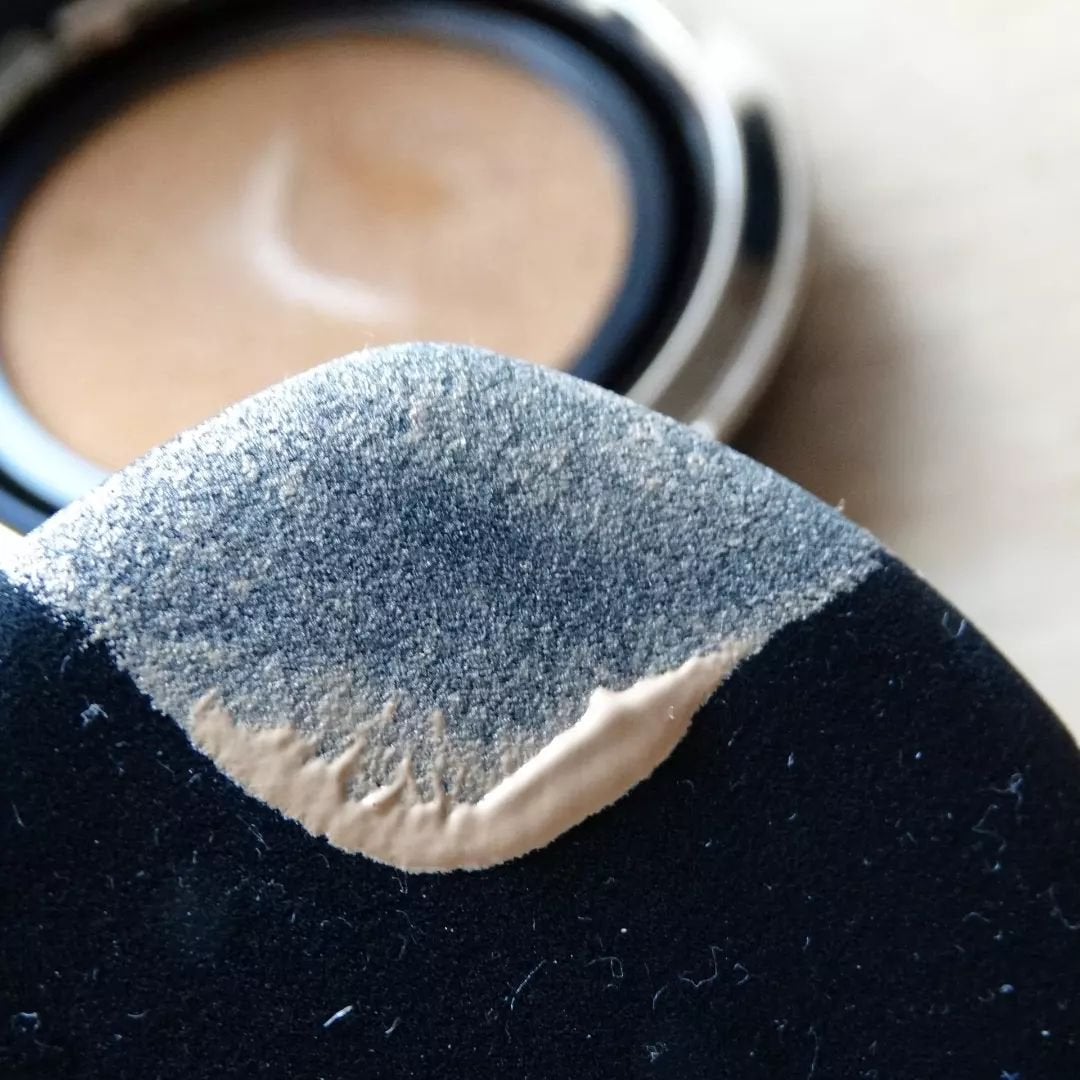 オリジナル ピュア セラム カバーアップ クッション/bareMinerals/クッションファンデーションを使ったクチコミ(6枚目)