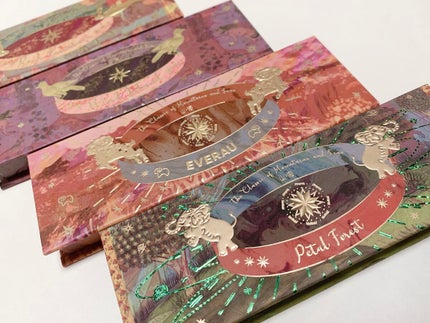 山海シリーズ 4色アイシャドウパレット 05 花象 elephant/GirlCult/アイシャドウパレットを使ったクチコミ(1枚目)