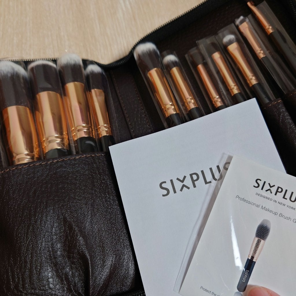 貴族のゴールド メイクブラシ11本セット 化粧ポーチ付き/SIXPLUS/メイクブラシを使ったクチコミ(3枚目)