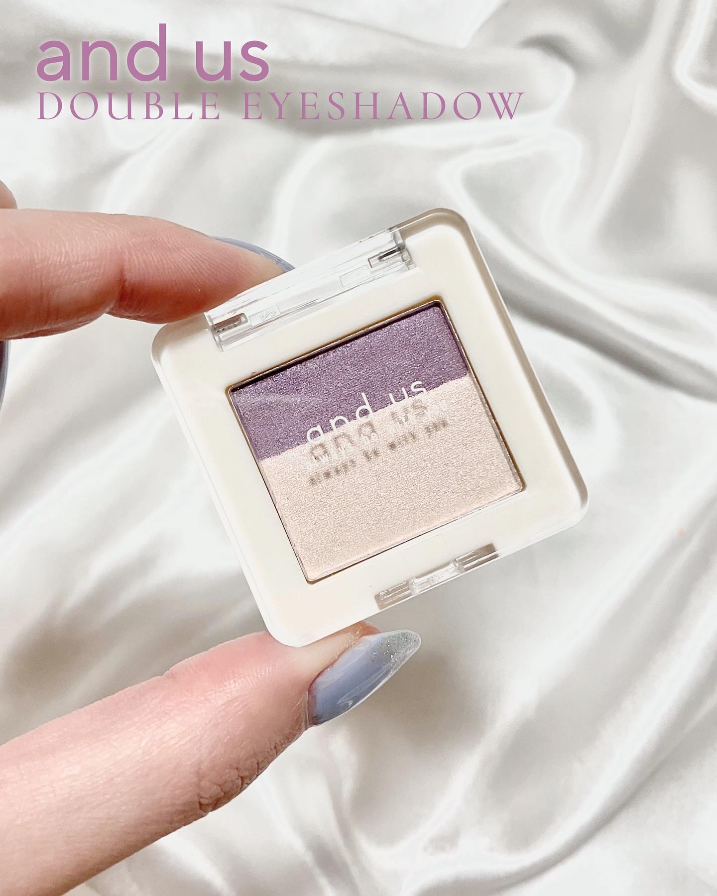 ダブルアイシャドウ/and us/アイシャドウパレットを使ったクチコミ（2枚目）