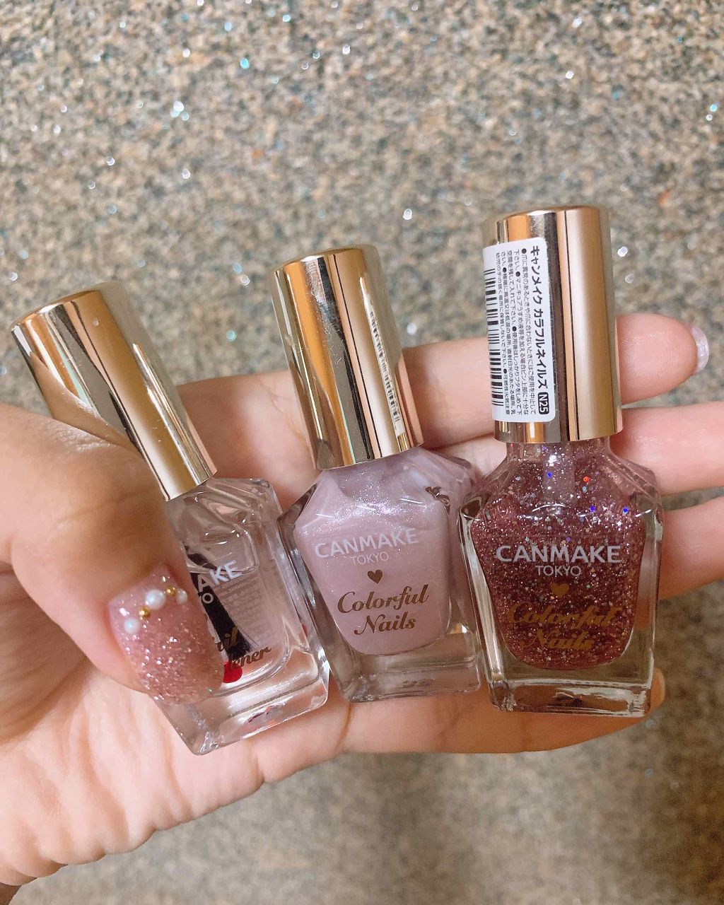 カラフルネイルズ/キャンメイク/マニキュアを使ったクチコミ（2枚目）