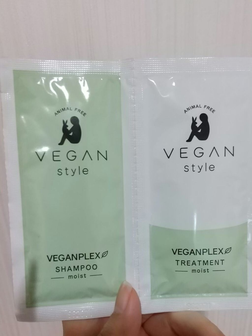 モイスト シャンプー/トリートメント/ヴィーガンスタイル/市販シャンプーを使ったクチコミ(1枚目)