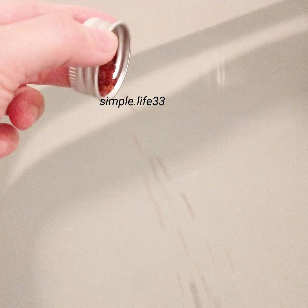 Cureバスタイム フルーティローズの香り 500g/Cure/入浴剤を使ったクチコミ(3枚目)