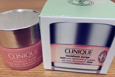 CLINIQUE モイスチャー サージ ジェルクリーム 100Hのクチコミ「大好きなクリニーク❤️

美容液以外は使ってなかったけど前から気になってた保湿ジェルクリーム購.....」（1枚目）