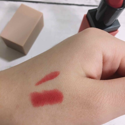 モアート ベルベットリップスティック/MOART/口紅を使ったクチコミ(4枚目)