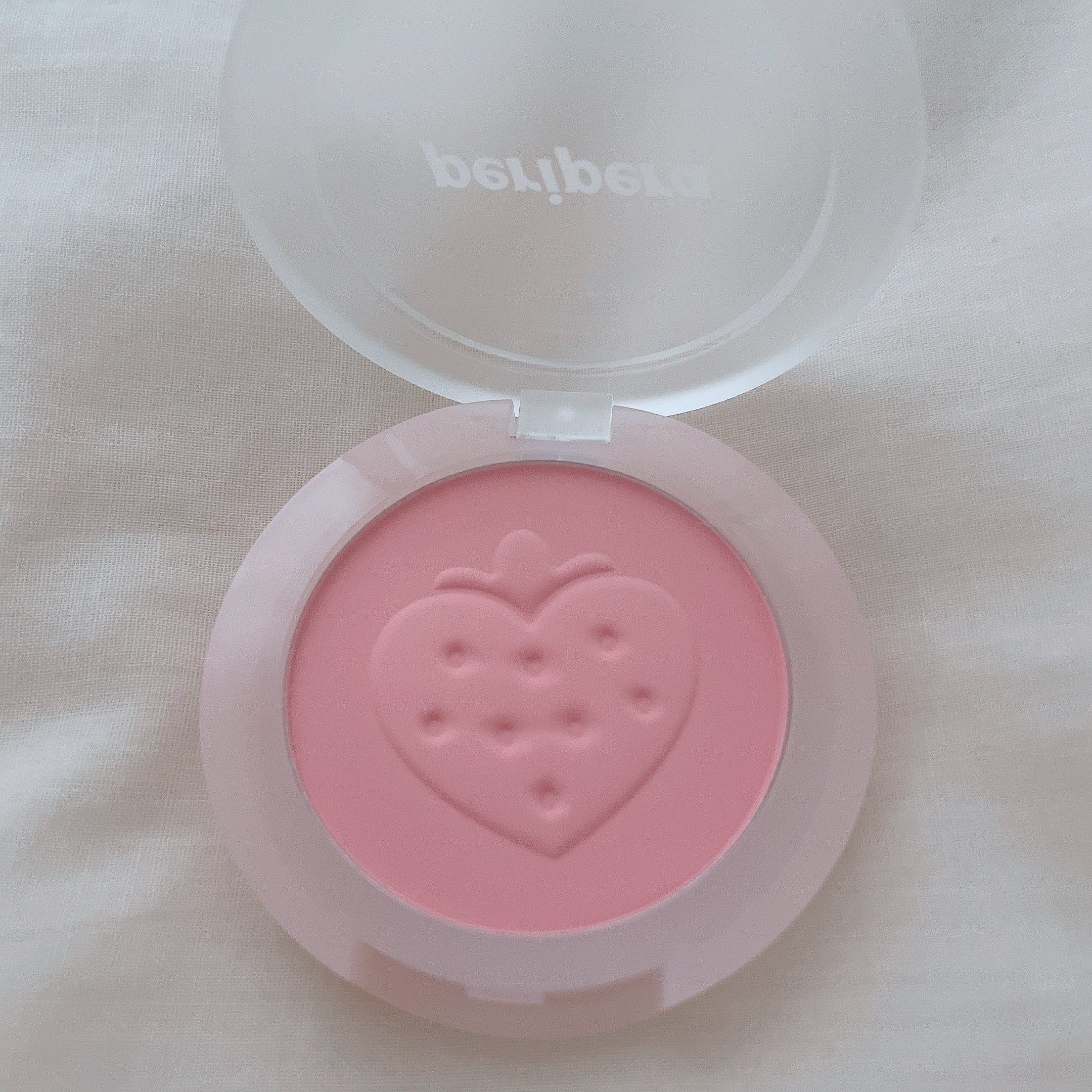 ピュア ブラッシュド サンシャイン チーク/PERIPERA/パウダーチークを使ったクチコミ（2枚目）