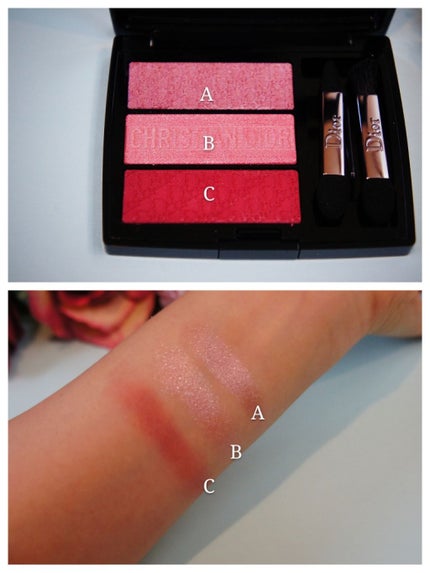 【旧】トリオ ブリック パレット/Dior/アイシャドウパレットを使ったクチコミ(2枚目)