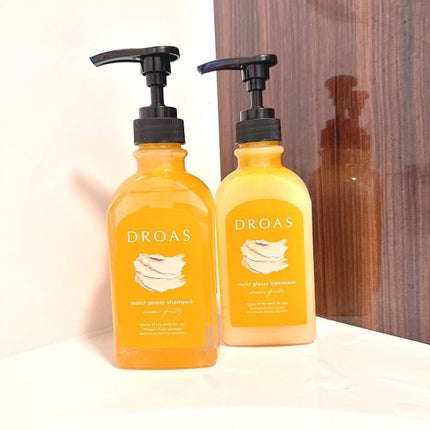 モイストグロッシーシャンプー/トリートメント/DROAS/市販シャンプーを使ったクチコミ(1枚目)