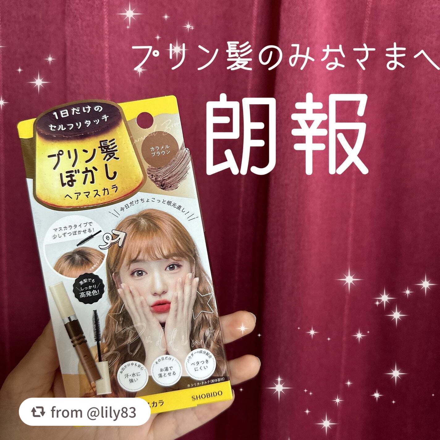 プリン髪ぼかしヘアマスカラ/SHOBIDO/ヘアケアグッズを使ったクチコミ(1枚目)