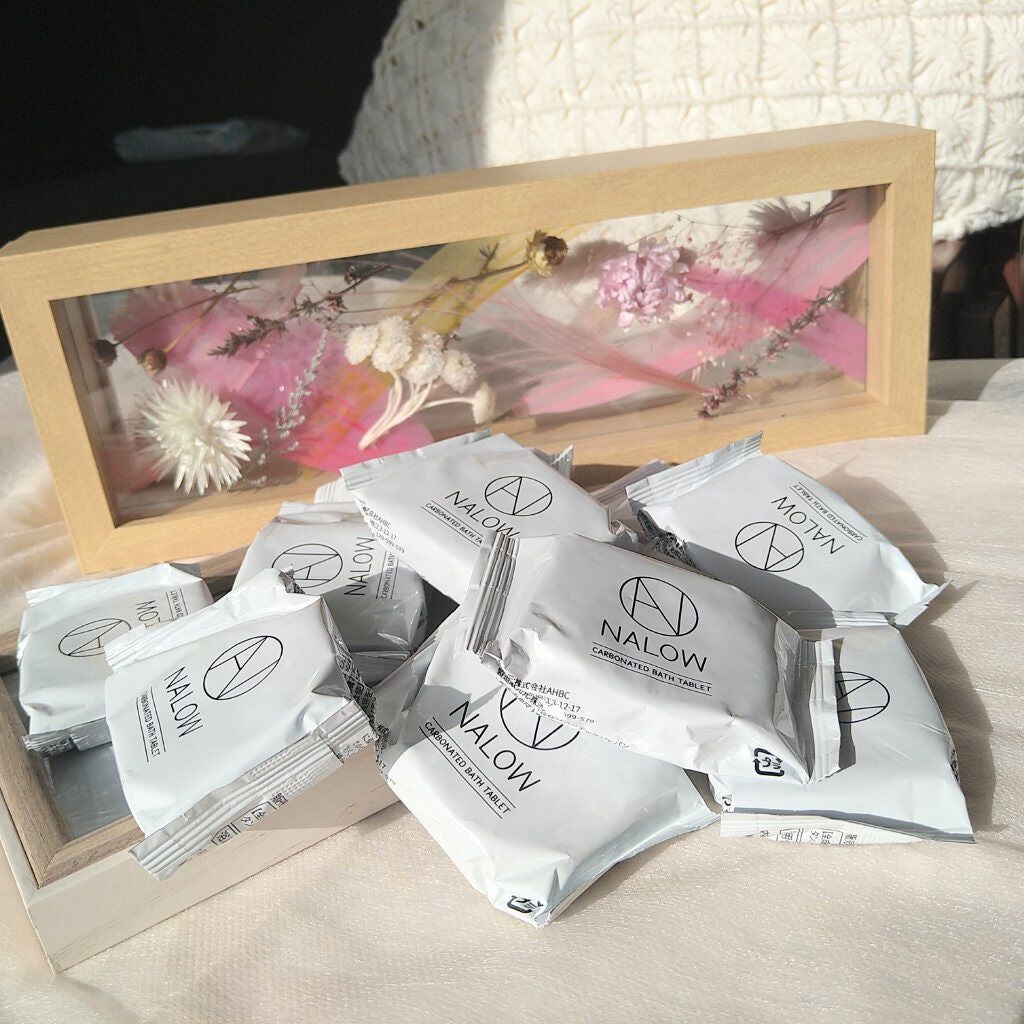 炭酸ソルト入浴料/NALOW/炭酸系入浴剤を使ったクチコミ(1枚目)