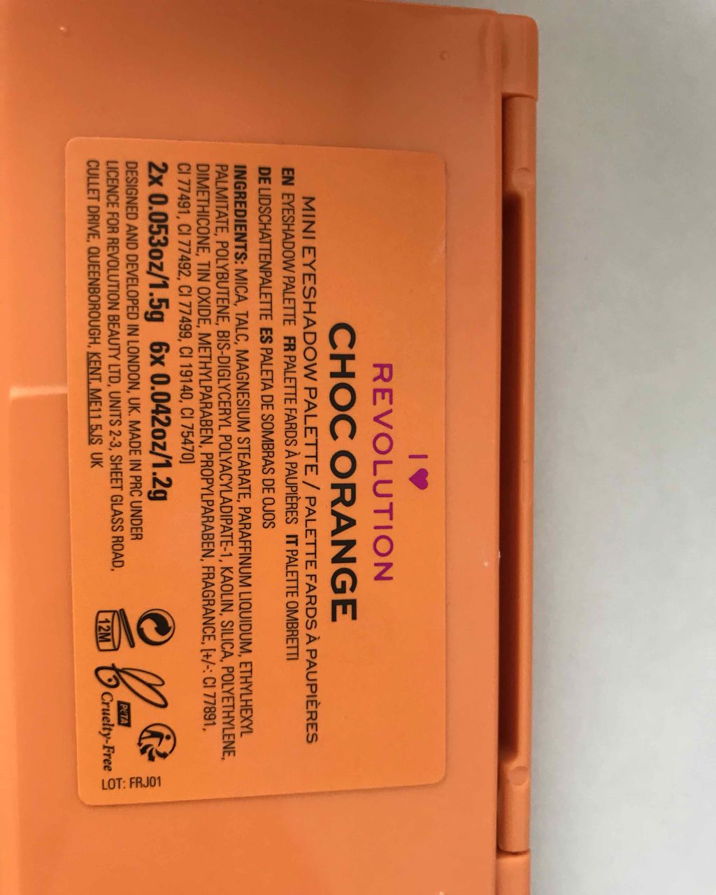 ミニチョコレートアイシャドウパレット/MAKEUP REVOLUTION/アイシャドウパレットを使ったクチコミ(4枚目)