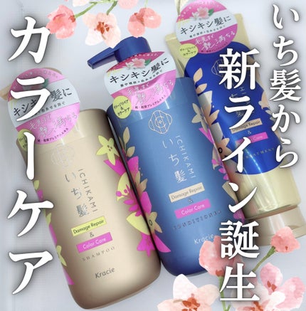 ダメージリペア&カラーケア シャンプー/コンディショナー/いち髪/市販シャンプーを使ったクチコミ(1枚目)