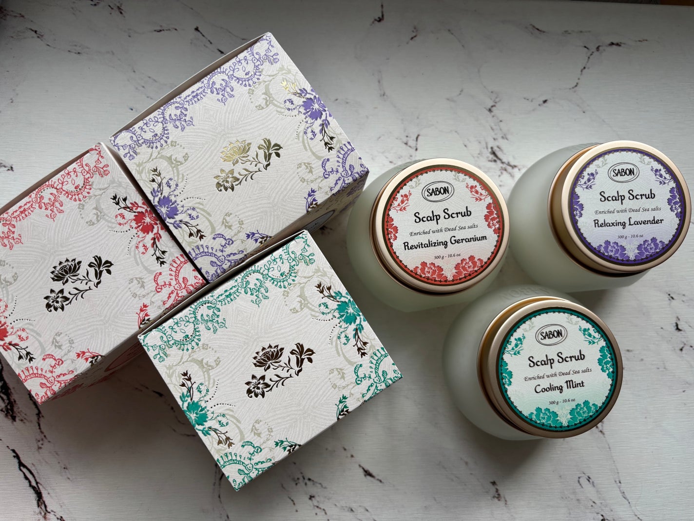 ヘッドスクラブ リラクシング(ラベンダー)/SABON/ヘッドスクラブを使ったクチコミ(2枚目)