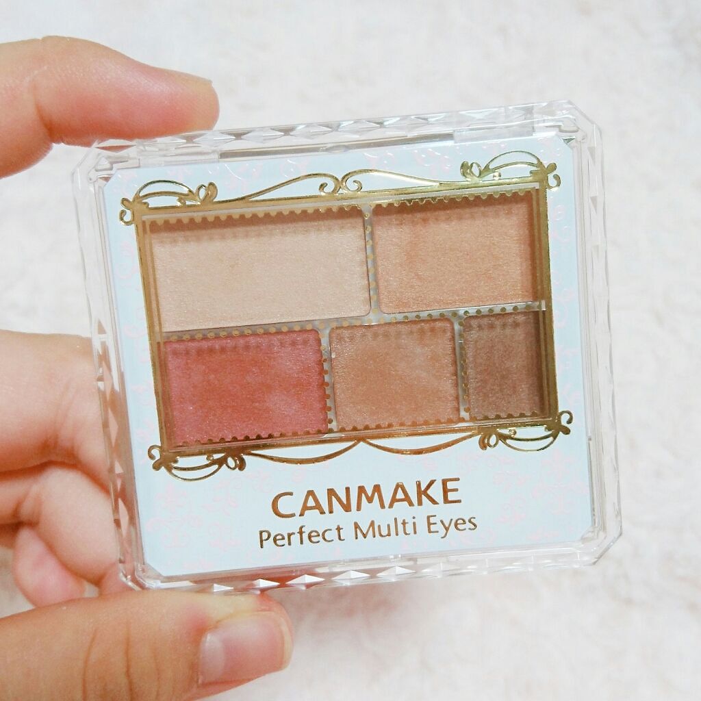 パーフェクトマルチアイズ/キャンメイク/アイシャドウパレットを使ったクチコミ(1枚目)