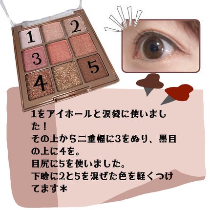 ワンピックアイシャドウパレット/APLIN/アイシャドウパレットを使ったクチコミ(2枚目)