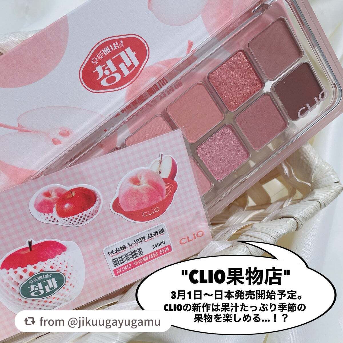 プロ アイ パレット エアー/CLIO/アイシャドウパレットを使ったクチコミ(2枚目)