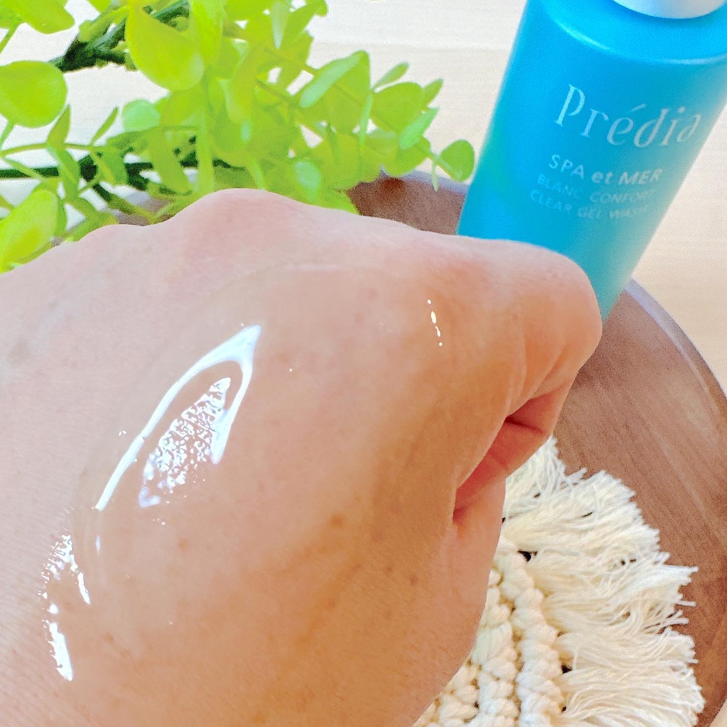 プレディア スパ・エ・メール ブラン コンフォール クリア ジェルウォッシュ/Prédia/ピーリングを使ったクチコミ（3枚目）