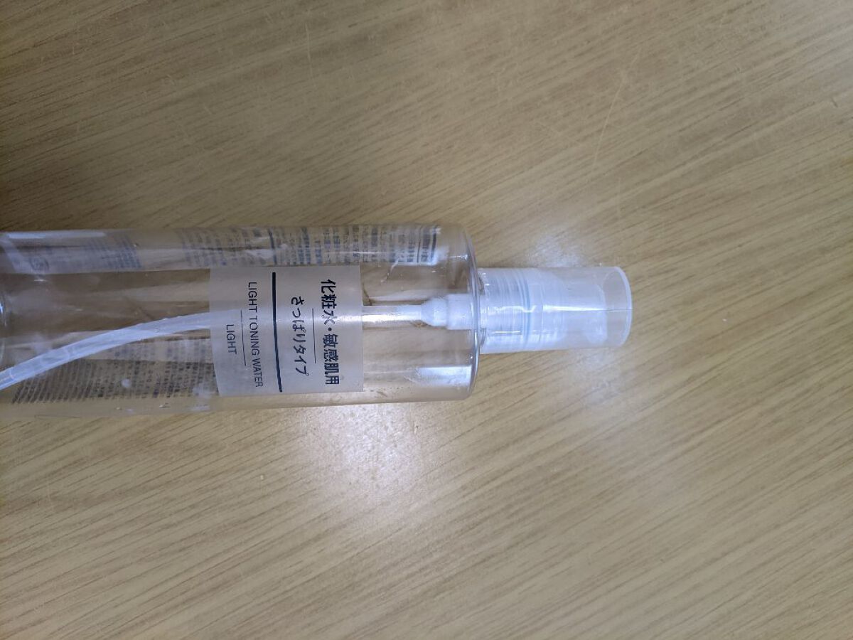 化粧水　敏感肌用　さっぱりタイプ 400ml/無印良品/化粧水を使ったクチコミ（1枚目）