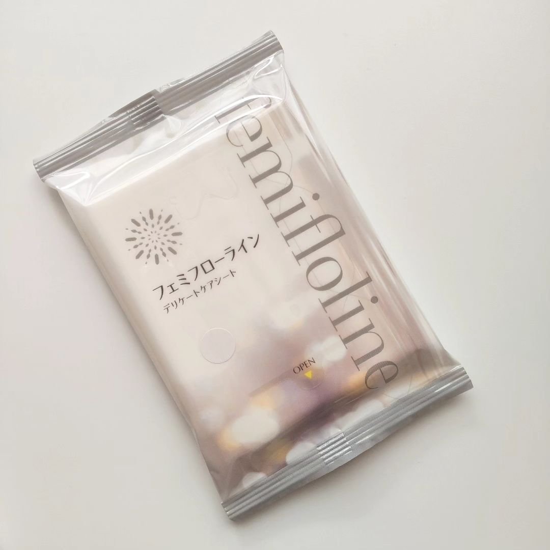 フェミフローライン　デリケートケアシート/わかもと製薬/デリケートゾーンケアを使ったクチコミ（1枚目）
