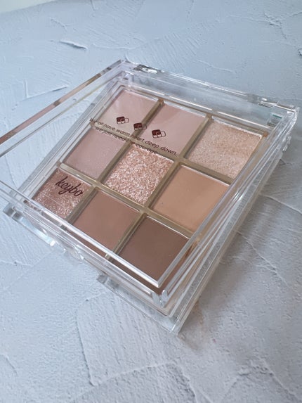 KEYBO FALL IN LOVE SHADOW PALETTE/keybo/アイシャドウパレットを使ったクチコミ(2枚目)