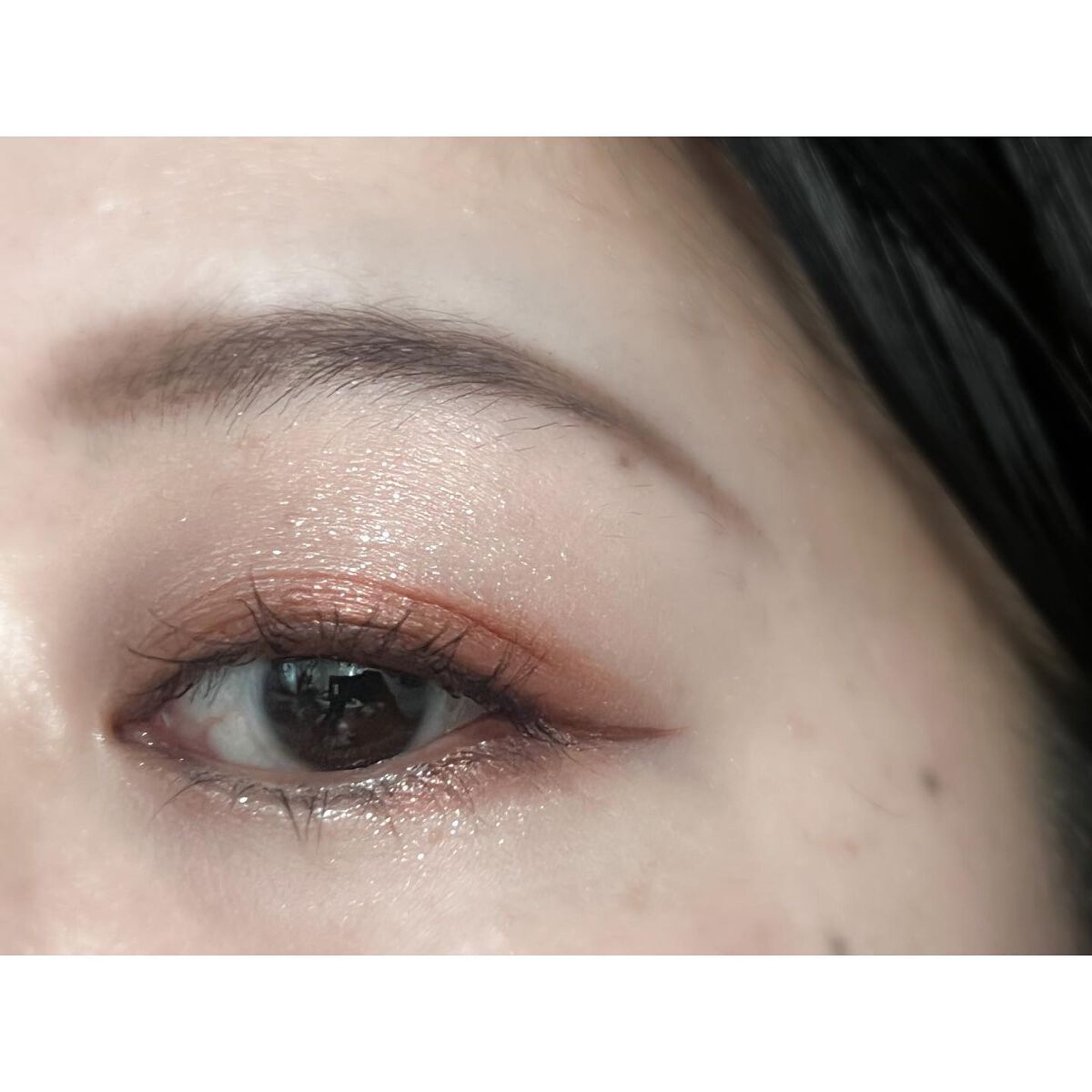 アディクション ザ アイシャドウ スパークル 017SP Senorita/ADDICTION/単色アイシャドウを使ったクチコミ（2枚目）