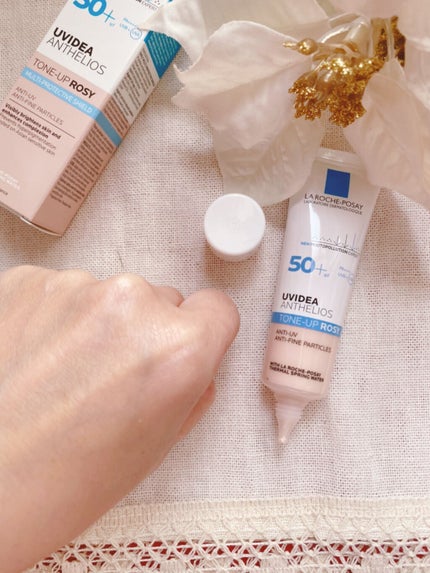UVイデア XL プロテクショントーンアップ ローズ/ラ ロッシュ ポゼ/日焼け止めクリームを使ったクチコミ(6枚目)
