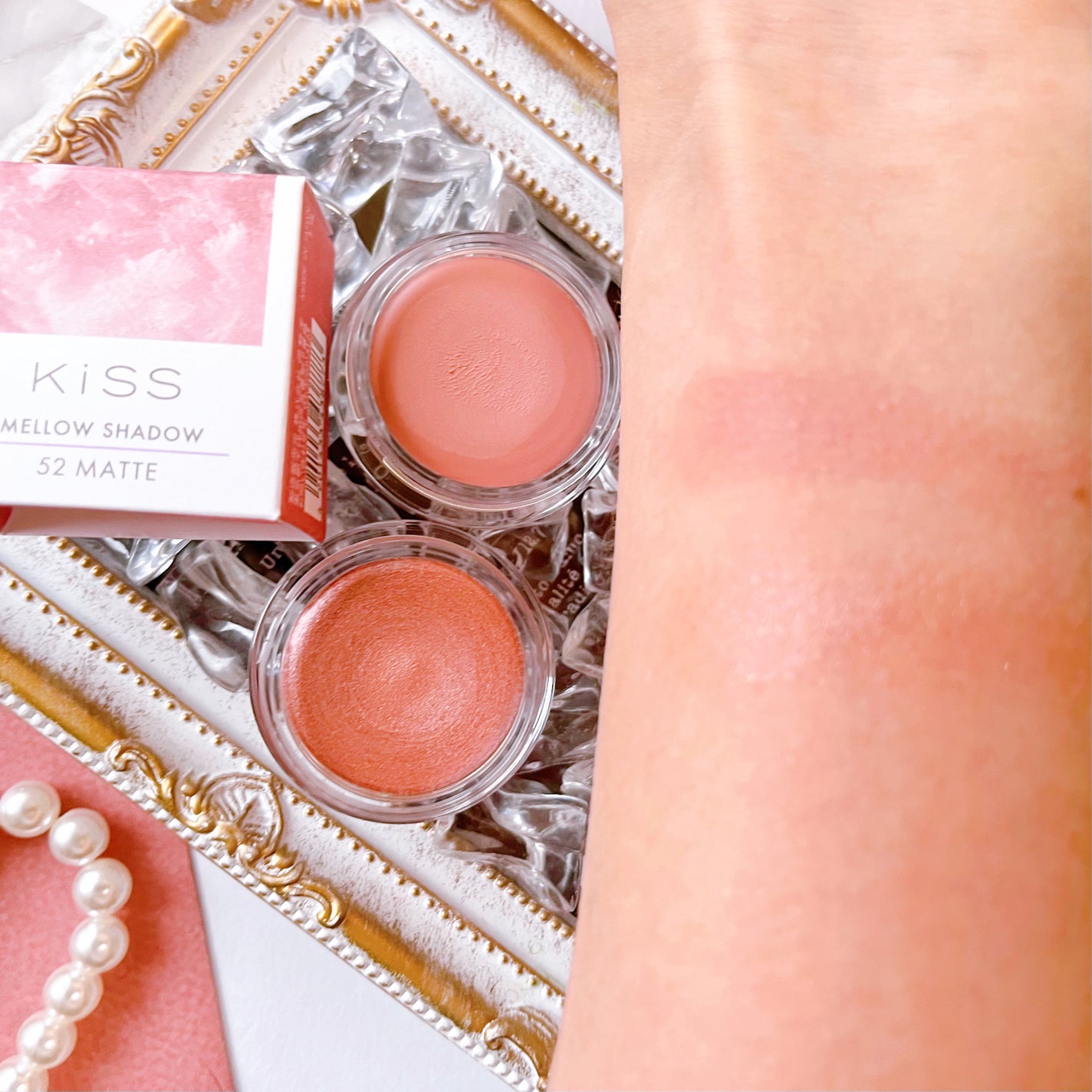 メロウシャドウ/KiSS/ジェル・クリームアイシャドウを使ったクチコミ(3枚目)