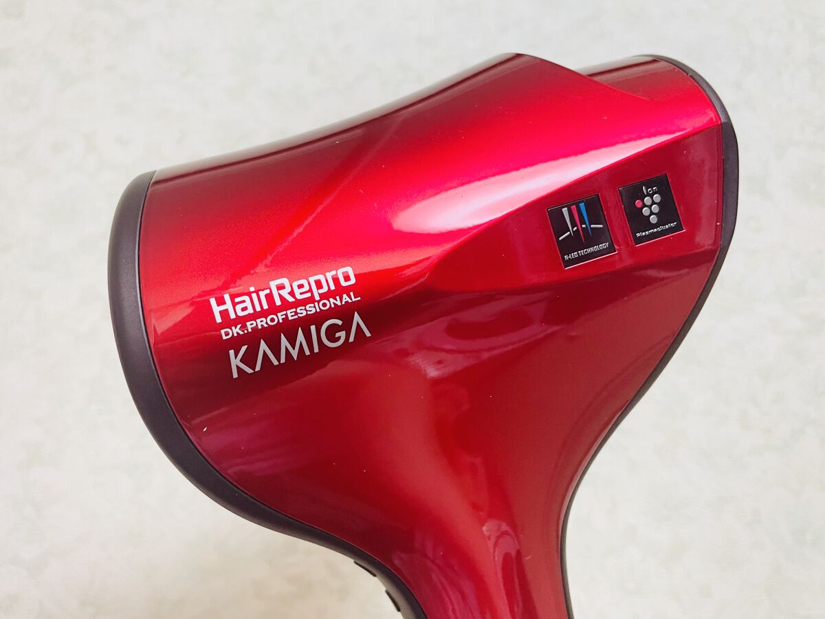 ヘアリプロ N-LED Sonic KAMIGA レッド スカルプケアドライヤー 月々二千円～のお支払いで高機能ドライヤーをお届け！優れた速