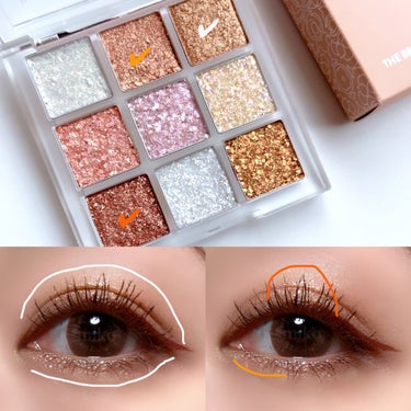 The Bella collection eyeshadow palette mini/CELEFIT/アイシャドウパレットを使ったクチコミ（4枚目）