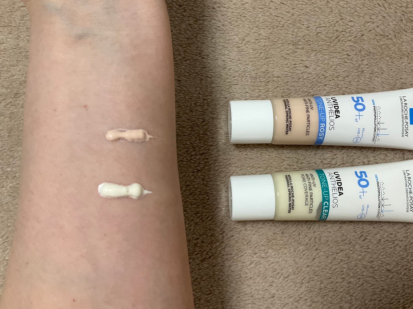 UVイデア XL プロテクショントーンアップ/ラ ロッシュ ポゼ/日焼け止めクリームを使ったクチコミ(2枚目)