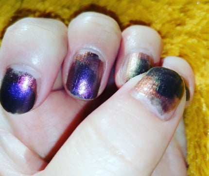 ネイルホリック リミテッドカラー Jungle Night/ネイルホリック/マニキュアを使ったクチコミ(3枚目)