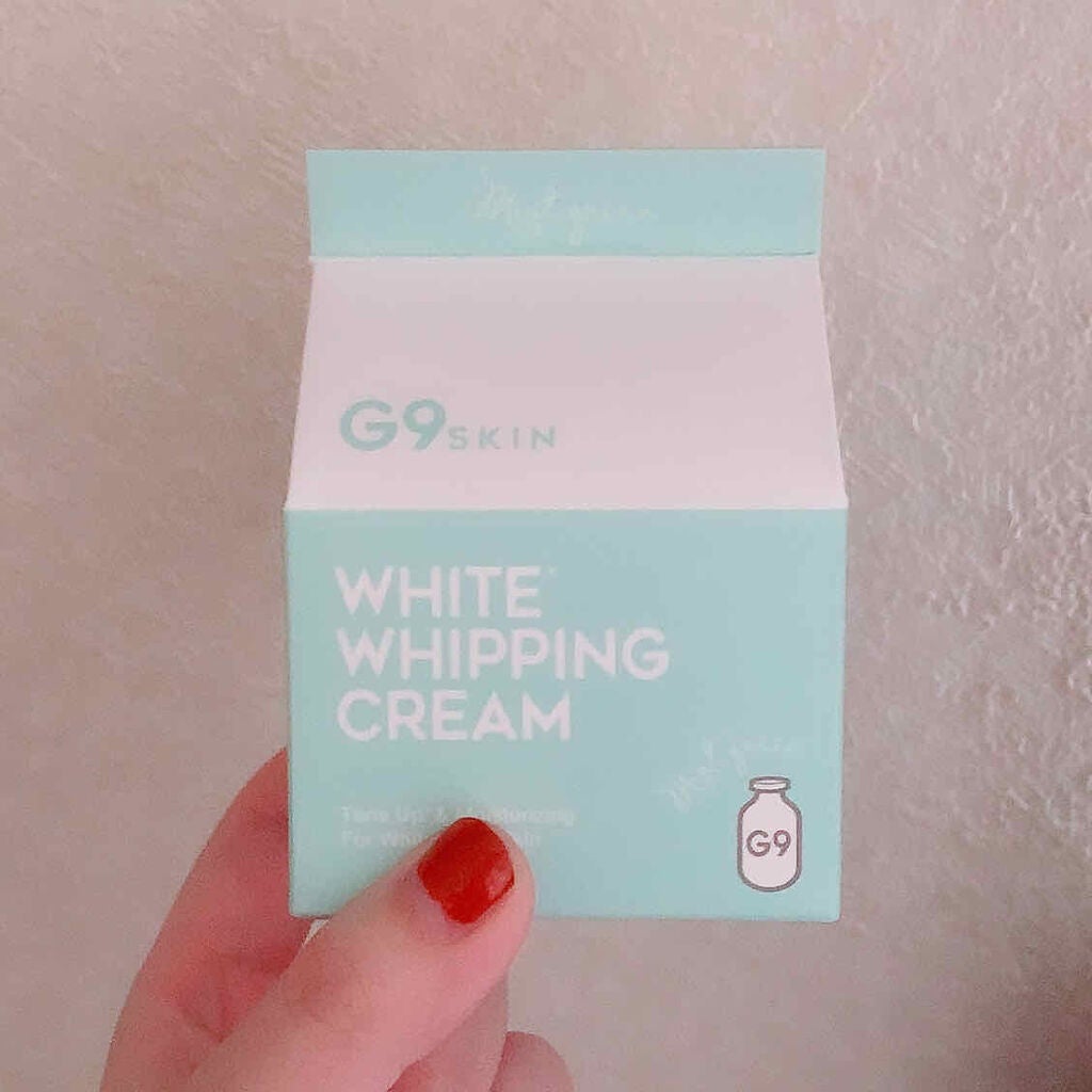 WHITE WHIPPING CREAM(ãŠãŠã¯ãªãŒã )/G9SKIN/åç²§äžå°ã䜿ã£ãã¯ãã³ãïŒ1æç®ïŒ
