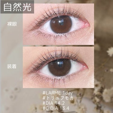 LARME MELTY SERIES(ラルムメルティシリーズ)/LARME/カラーコンタクトレンズを使ったクチコミ（2枚目）