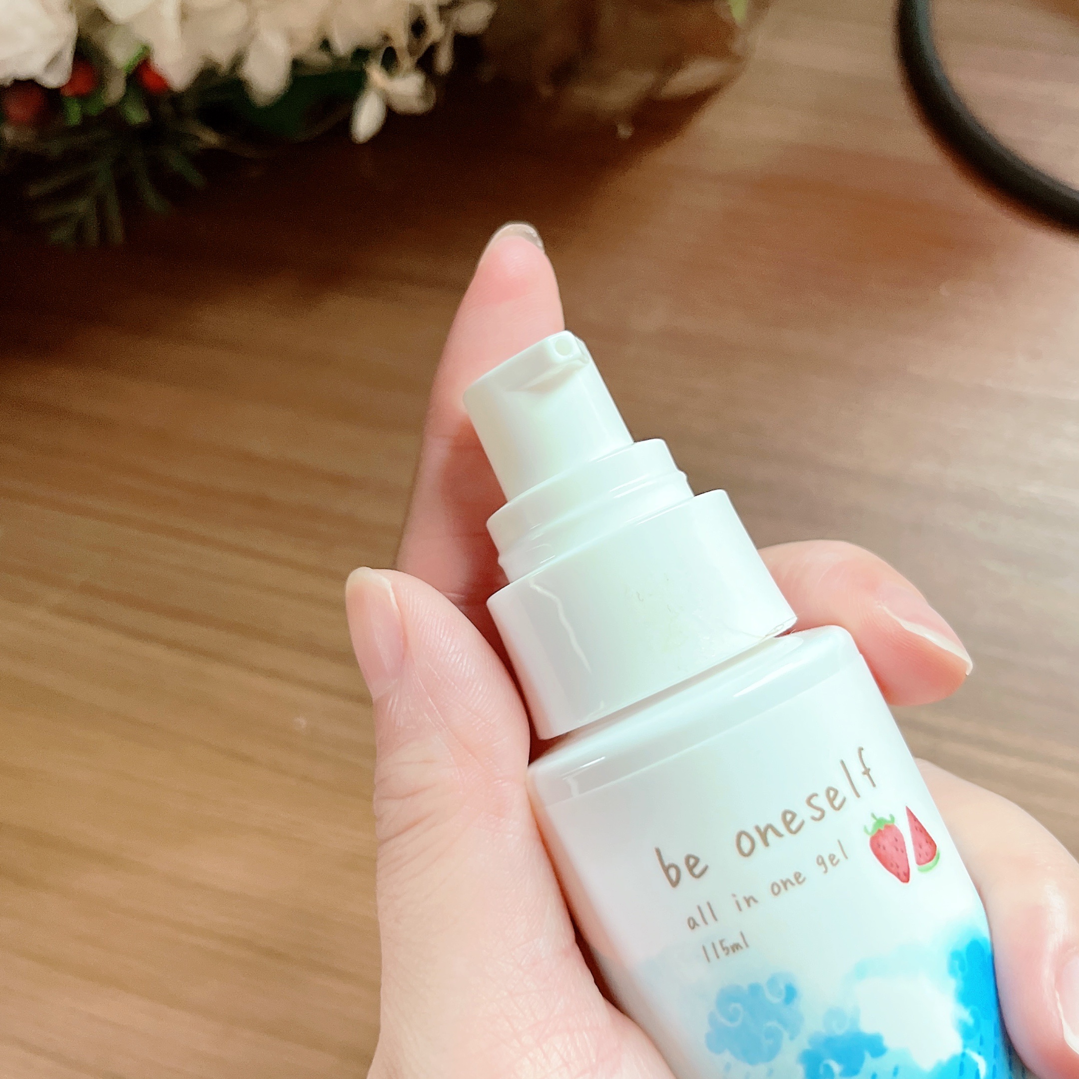 オールインワンジェル/be oneself/オールインワン化粧品を使ったクチコミ（2枚目）