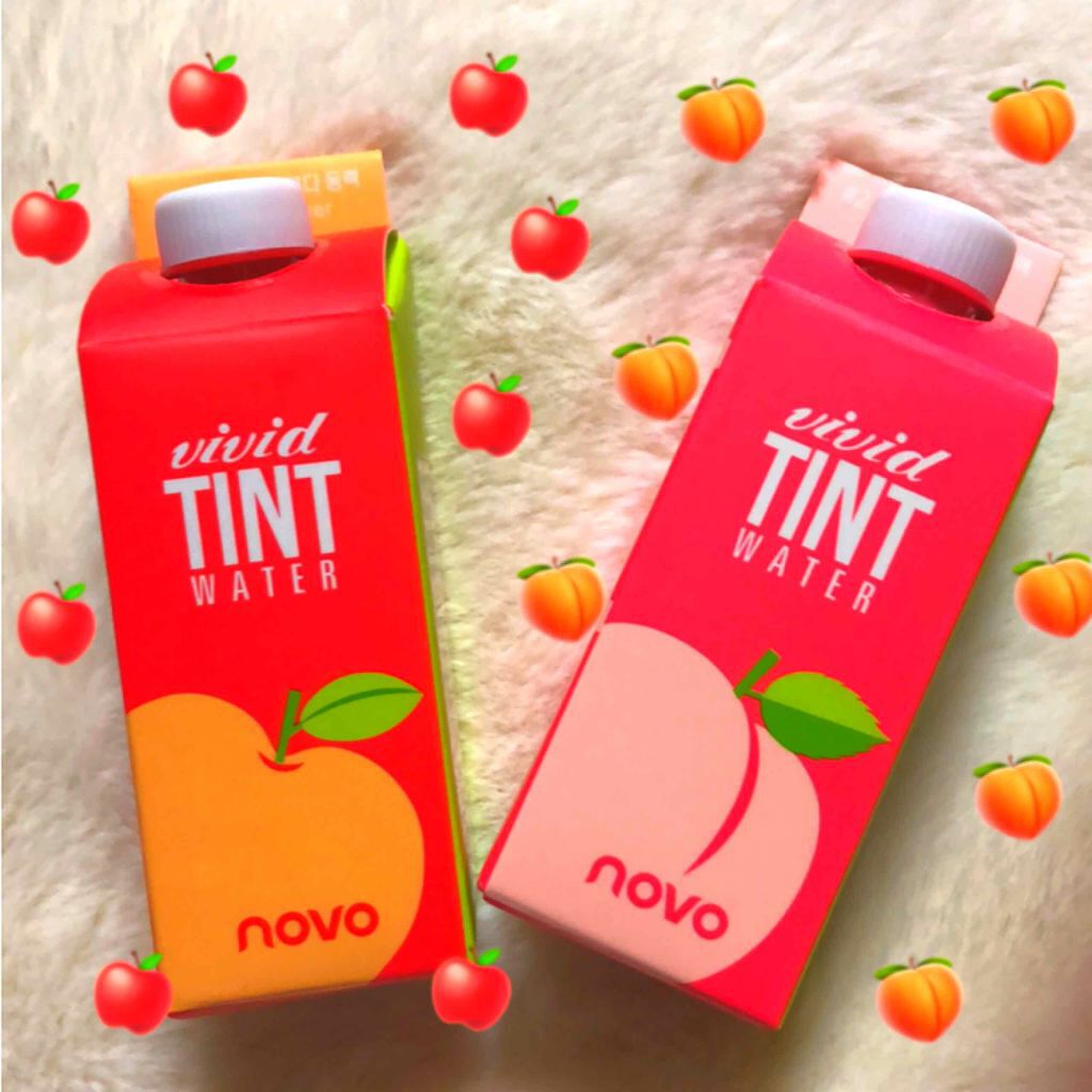 ビビッドティントウォーター/NOVO/リップティントを使ったクチコミ（1枚目）
