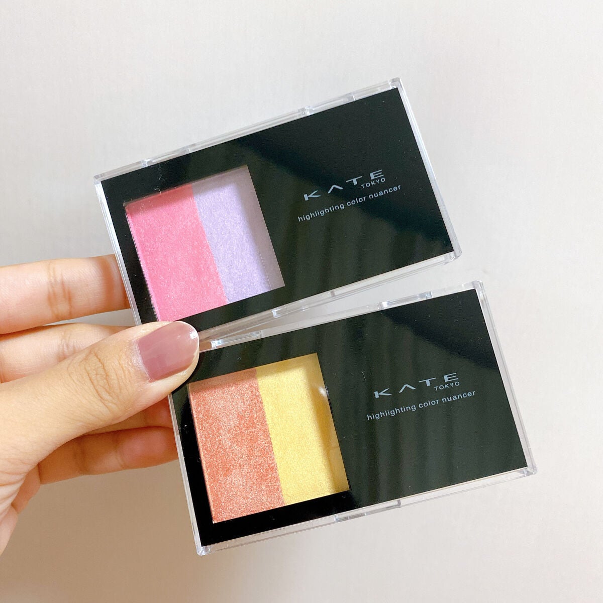 ハイライティングカラーニュアンサー/KATE/パウダーチークを使ったクチコミ(1枚目)