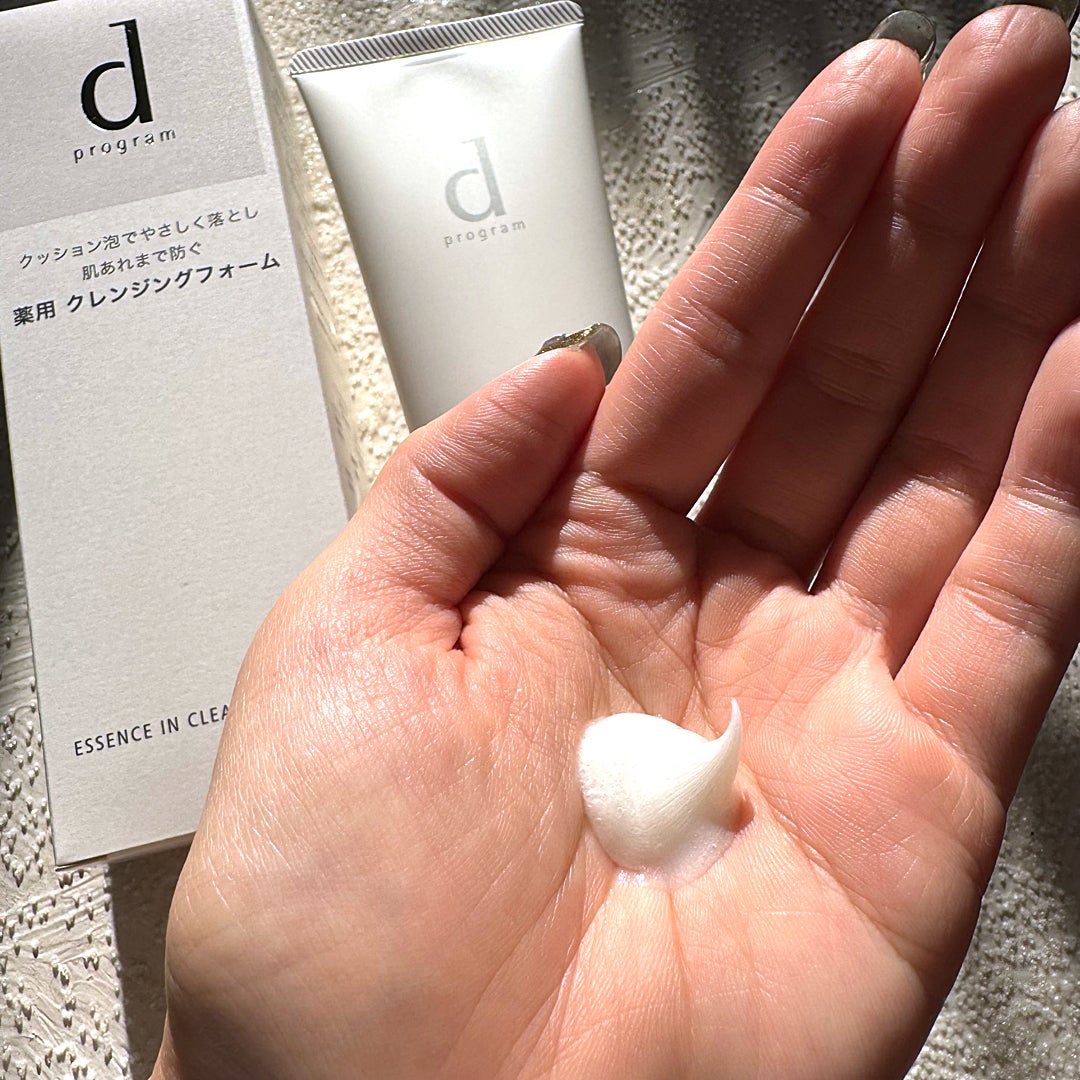 エッセンスイン クレンジングフォーム/d プログラム/洗顔フォームを使ったクチコミ(3枚目)